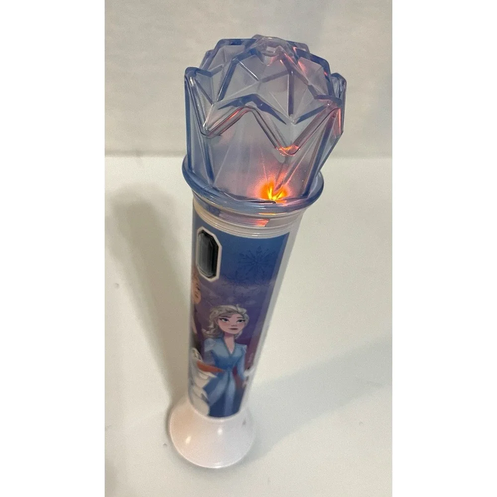 Disney Frozen 2 II Magical Sing Along Flashing light up & Singing Microphone